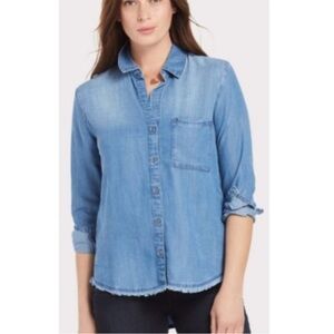Cloth & Stone Chambray Buttondown Shirt – Anthropologie